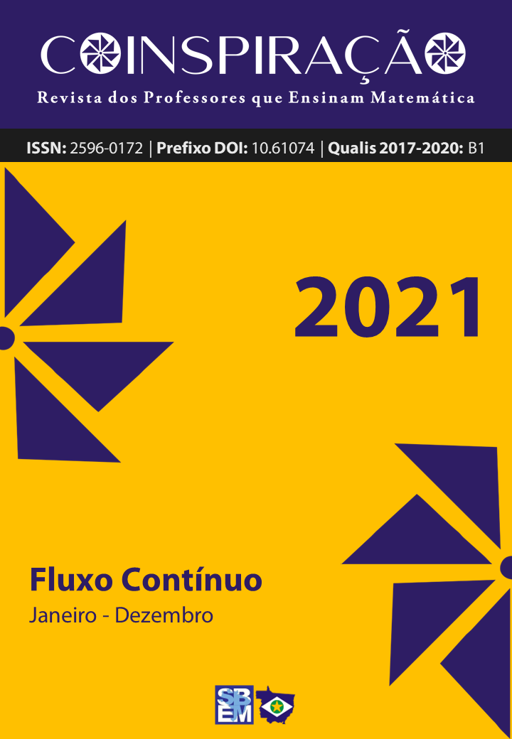 					Visualizar v. 4 (2021): COINSPIRAÇÃO - Revista dos professores que Ensinam Matemática
				